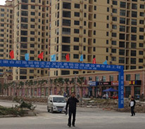 承建的合肥商貿(mào)物流開(kāi)發(fā)區(qū)青年路項(xiàng)目