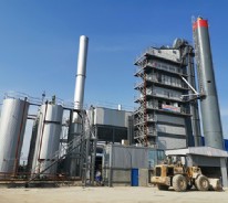 集團下屬的臨泉瀝青拌合站